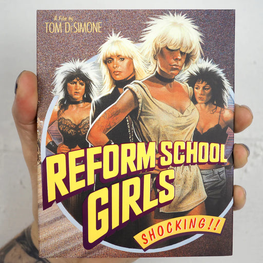 Reform School Girls - Limited Edition Slipcover - Blu-Ray - Sealed Media Vinegar Syndrome   