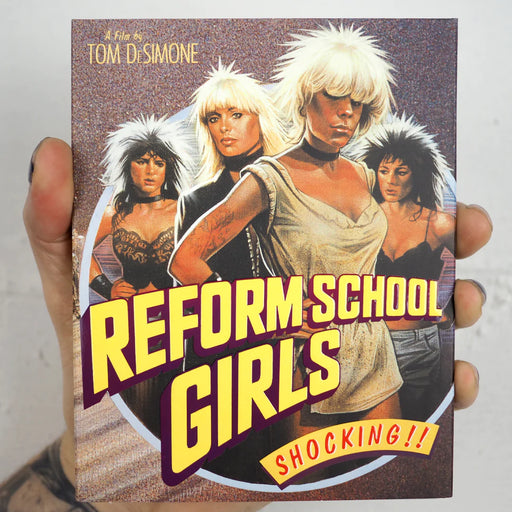 Reform School Girls - Limited Edition Slipcover - Blu-Ray - Sealed Media Vinegar Syndrome   