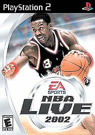NBA Live 2002 - Playstation 2 - Complete Video Games Sony   