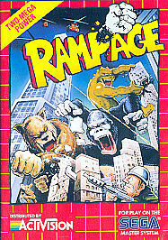Rampage - Master System - Complete Video Games Sega   