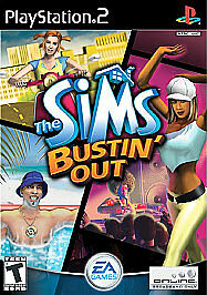 Sims - Bustin Out - Playstation 2 - Complete Video Games Sony   