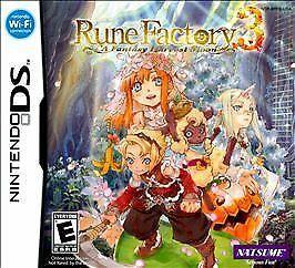 Rune Factory 3 - Dawn of Discovery - DS - Complete Video Games Nintendo   