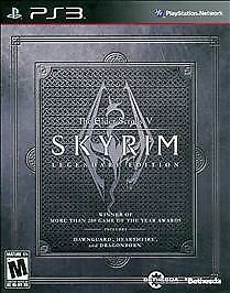 Elder Scrolls V - Skyrim - Legendary Edition - Playstation 3 - Complete Video Games Sony   