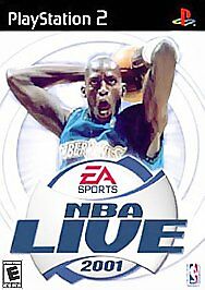NBA Live 2001 - Playstation 2 - Complete Video Games Sony   