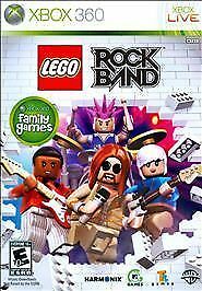 Lego Rock Band - Xbox 360 - Complete Video Games Microsoft   