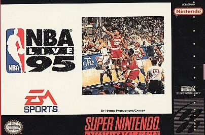 NBA Live 95 - SNES - Loose Video Games Nintendo   