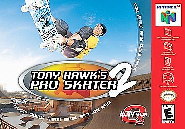 Tony Hawk's Pro Skater 2 - N64 - Loose Video Games Nintendo   