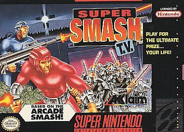 Super Smash TV  - SNES - Loose Video Games Nintendo   