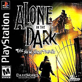 Alone in the Dark - The New Nightmare — Playstation 1 - Complete Video Games Sony   
