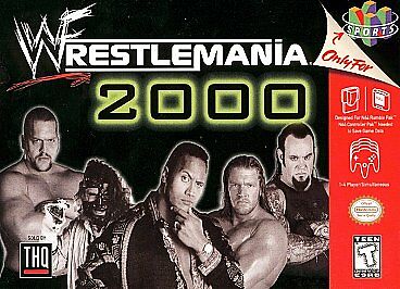 Wrestlemania 2000 - N64 - Loose Video Games Nintendo   