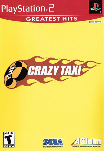Crazy Taxi - Greatest Hits - Playstation 2 - Complete Video Games Sony   