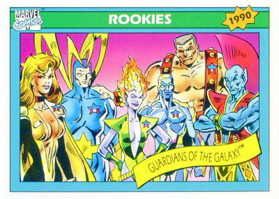 Marvel Universe 1990 - 084 - Guardians of the Galaxy Vintage Trading Card Singles Impel