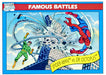 Marvel Universe 1990 - 093 - Spider-Man vs. Dr. Octopus Vintage Trading Card Singles Impel   