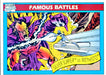 Marvel Universe 1990 - 096 - Silver Surfer vs. Mephisto Vintage Trading Card Singles Impel   