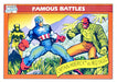 Marvel Universe 1990 - 097 - Captain America vs. Red Skull Vintage Trading Card Singles Impel   