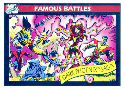 Marvel Universe 1990 - 098 - Dark Phoenix Saga Vintage Trading Card Singles Impel