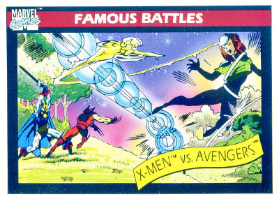 Marvel Universe 1990 - 099 - X-Men vs. Avengers Vintage Trading Card Singles Impel   