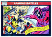 Marvel Universe 1990 - 100 - X-Men vs. Magneto Vintage Trading Card Singles Impel   
