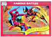 Marvel Universe 1990 - 109 - Daredevil vs. Wolverine Vintage Trading Card Singles Impel   