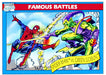 Marvel Universe 1990 - 111 - Spider-Man vs. Green Goblin Vintage Trading Card Singles Impel   