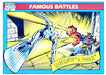Marvel Universe 1990 - 116 - Silver Surfer vs. Thanos Vintage Trading Card Singles Impel   
