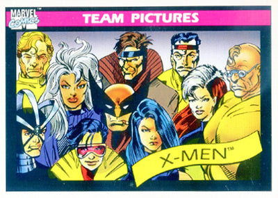 Marvel Universe 1990 - 139 - X-Men Vintage Trading Card Singles Impel   