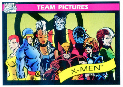 Marvel Universe 1990 - 140 - X-Men Vintage Trading Card Singles Impel   