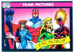 Marvel Universe 1990 - 144 - Excalibur Vintage Trading Card Singles Impel