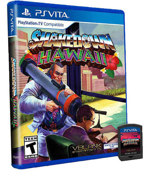 Shakedown Hawaii - Playstation Vita - Complete Video Games Sony   