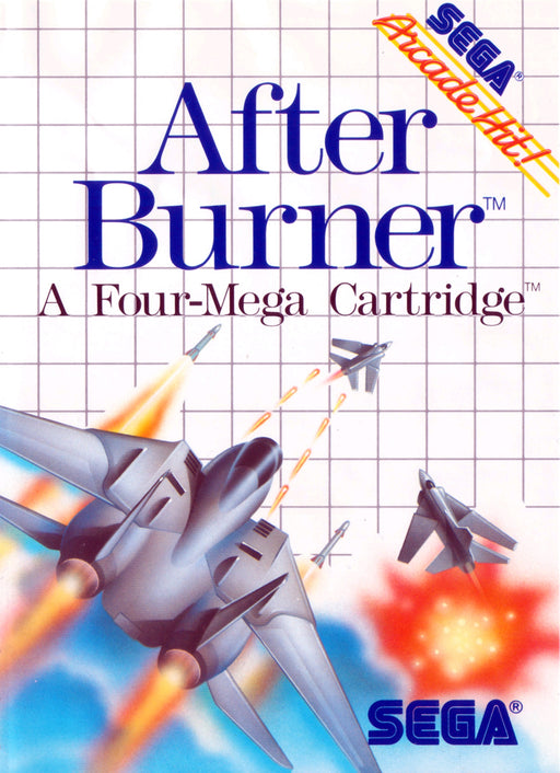 After Burner - Master System - Complete Video Games Sega   