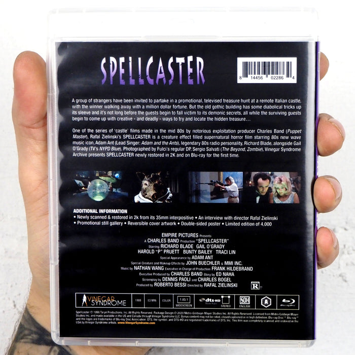 Spellcaster - Blu-Ray - Sealed Media Vinegar Syndrome   