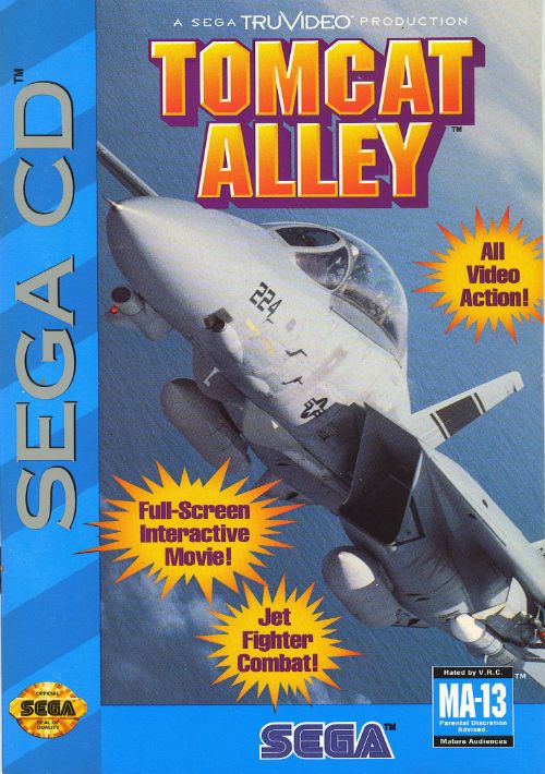 Tomcat Alley - Sega CD - Complete Video Games Sega   