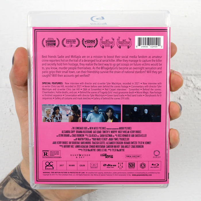 Tragedy Girls - Limited Edition Slipcover - Blu-Ray - Sealed Media Vinegar Syndrome   