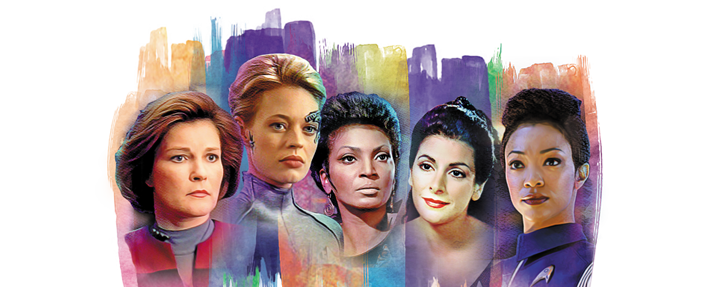 Women of Star Trek - Box - Rittenhouse 2021 Vintage Trading Cards Heroic Goods and Games   