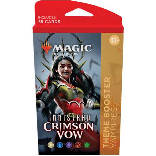 Magic the Gathering CCG: Innistrad - Crimson Vow Theme Booster - Vampires CCG WIZARDS OF THE COAST, INC   