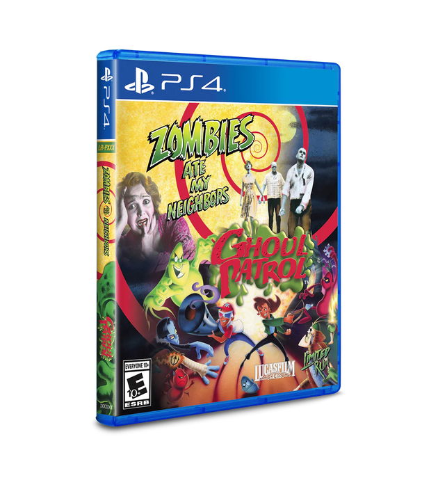 Zombies Ate My Neighbors and Ghoul Patrol - Limited Run #414 - Playstation 4 - Sealed Video Games Limited Run   