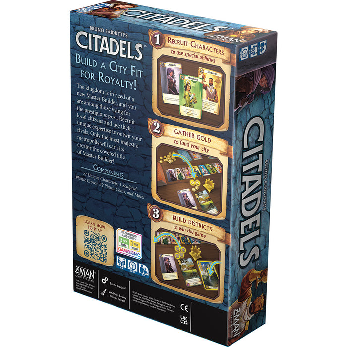 Citadels - Revised Edition Board Games ASMODEE NORTH AMERICA   